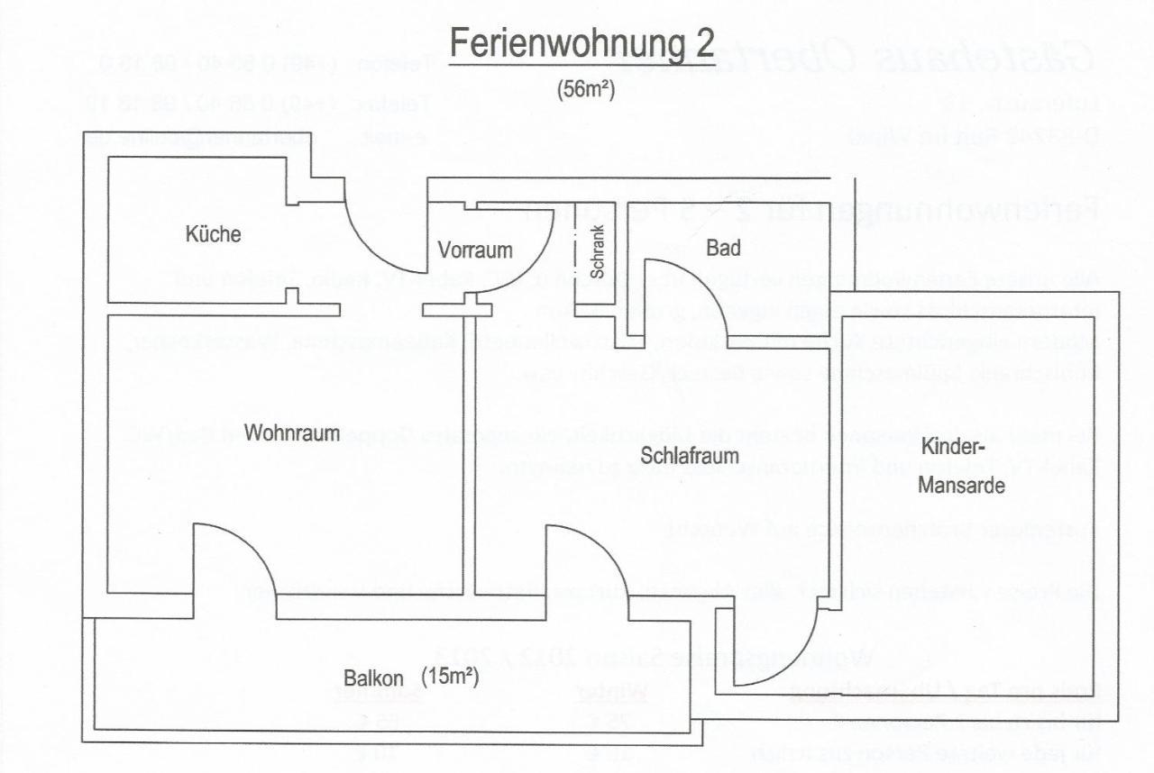 Gaestehaus Obertanner Райт-им-Винкль Экстерьер фото